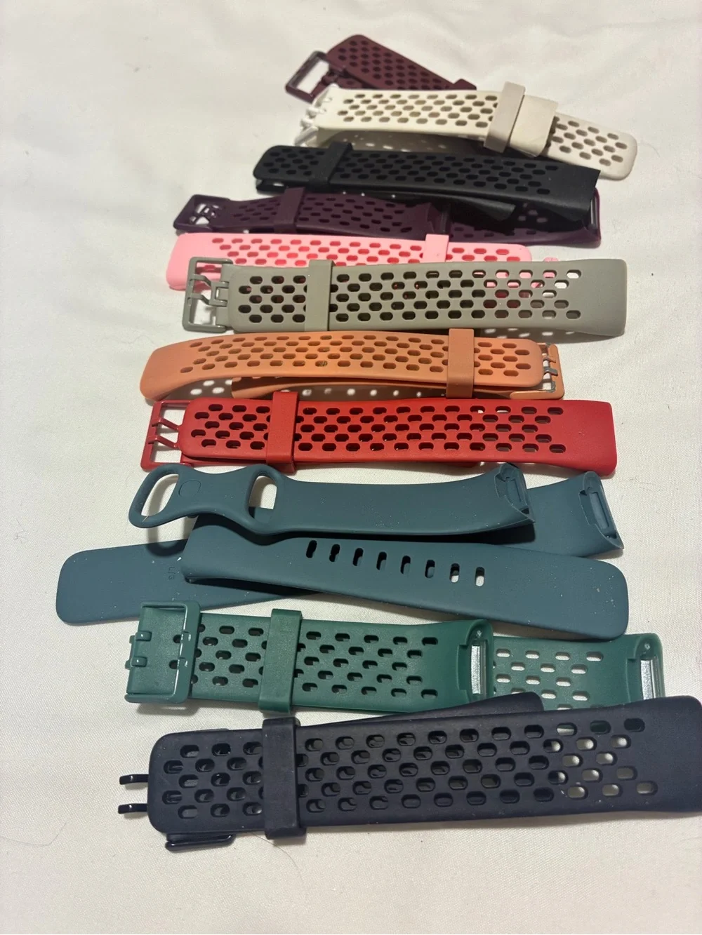 Interchangeable Silicone Sports Watch Bands - Multi-Color Options 11 diff Colors